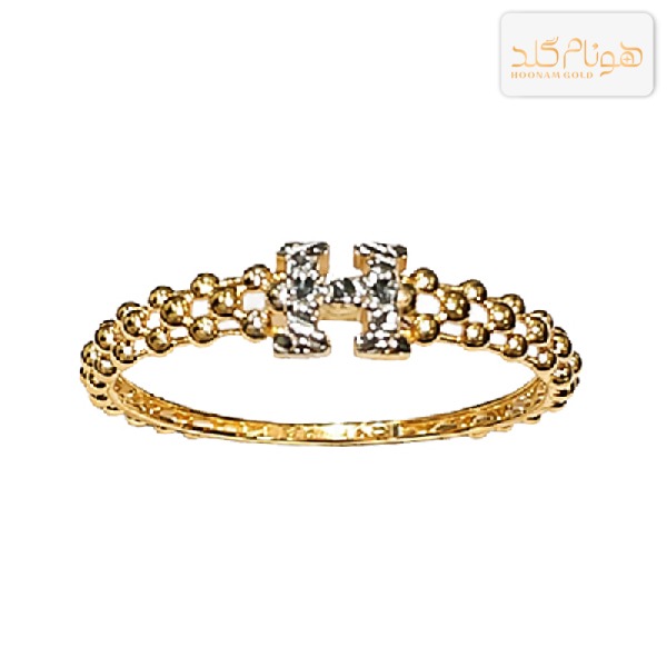 انگشتر طلا مینیمال هرمس R1016
