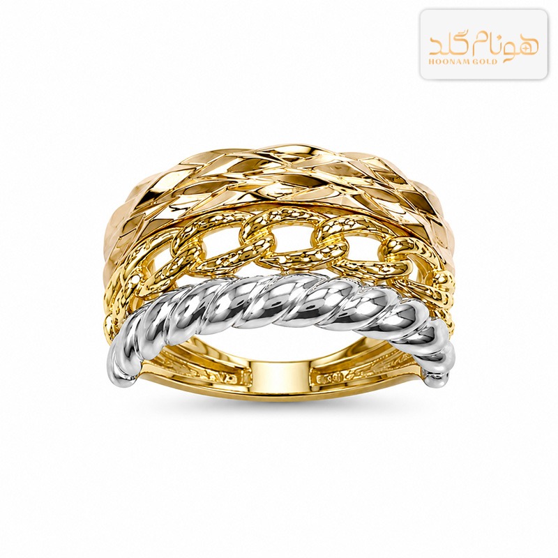 انگشتر طلا زنانه پرتوفینو R1046