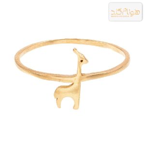 انگشتر طلا مینیمال زرافه R315