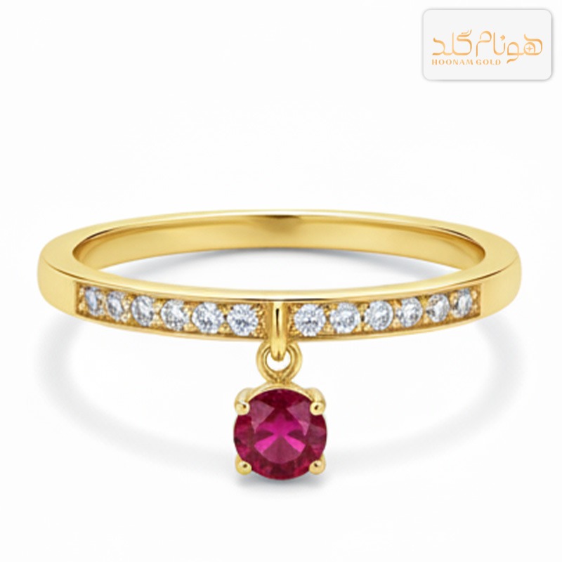 انگشتر طلا زنانه R691