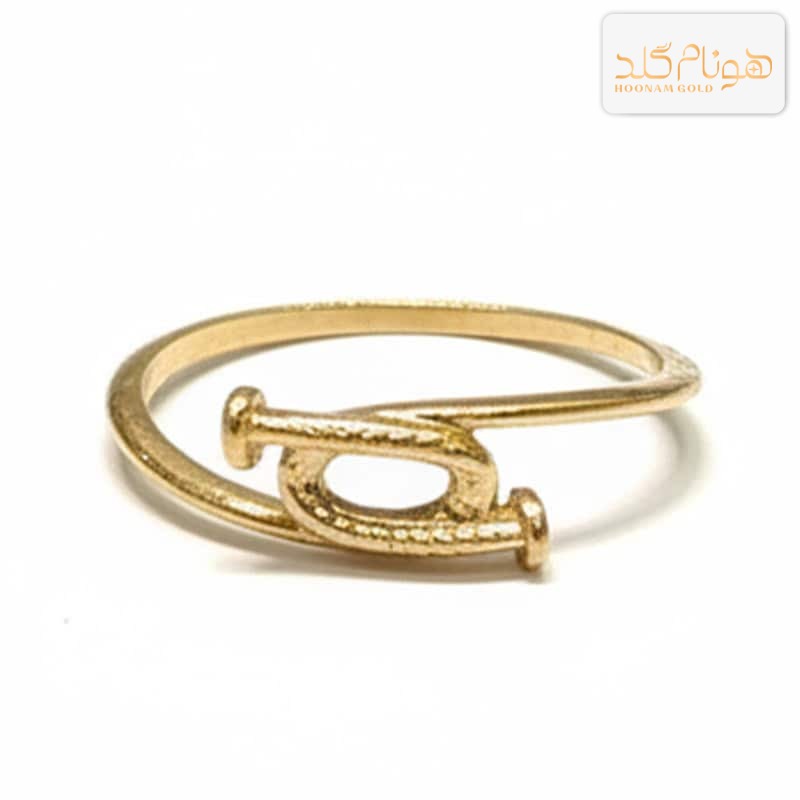 انگشتر طلا مینیمال میخ کارتیه R896