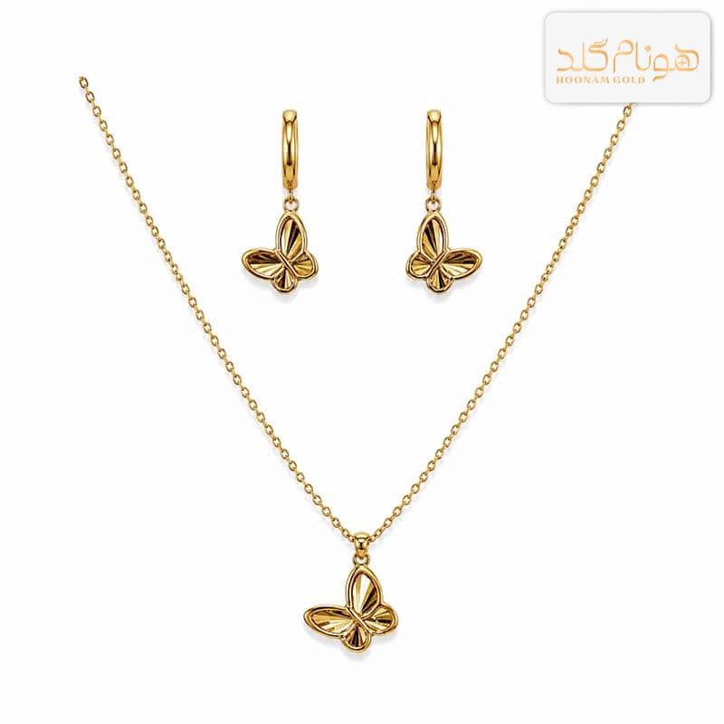 نیمست طلا پروانه تراش HS455