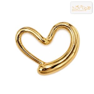 پلاک طلا گرازیلا قلبی M849