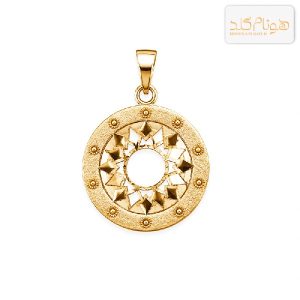پلاک طلا خورشید M865