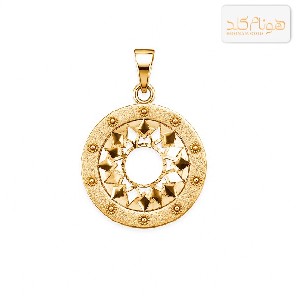 پلاک طلا خورشید M865