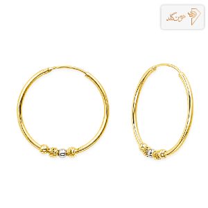 گوشواره طلا حلقه ای البرنادو E842