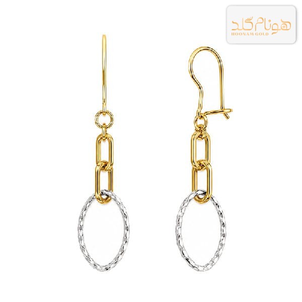 گوشواره طلا نوژن E833