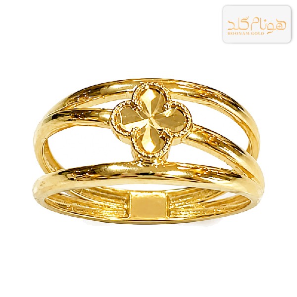 انگشتر طلا ونکلیف R1086