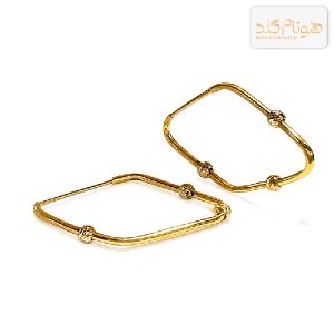 گوشواره طلا لوزی البرنادو E843