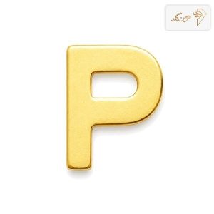 پلاک طلا حرف سه بعدی P P001