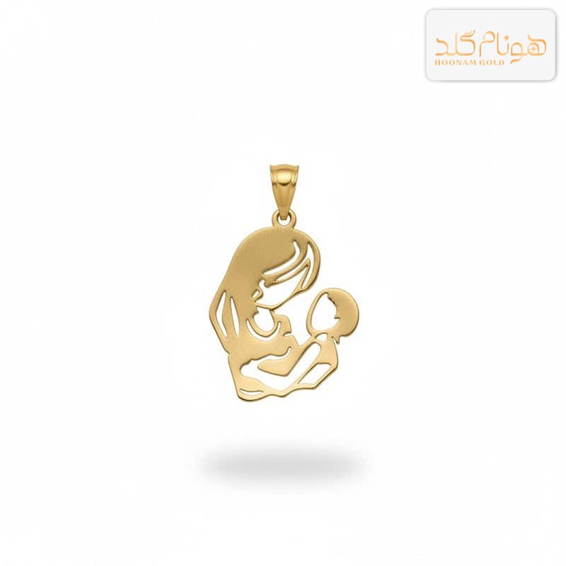 پلاک طلا مامان M740