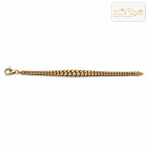 دستبند طلا زنجیری حصیری B701
