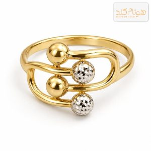 انگشتر طلا تیفانی تراش R1008