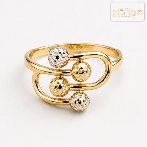 انگشتر طلا تیفانی تراش R1009